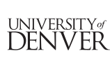 University of Denver Logo Text