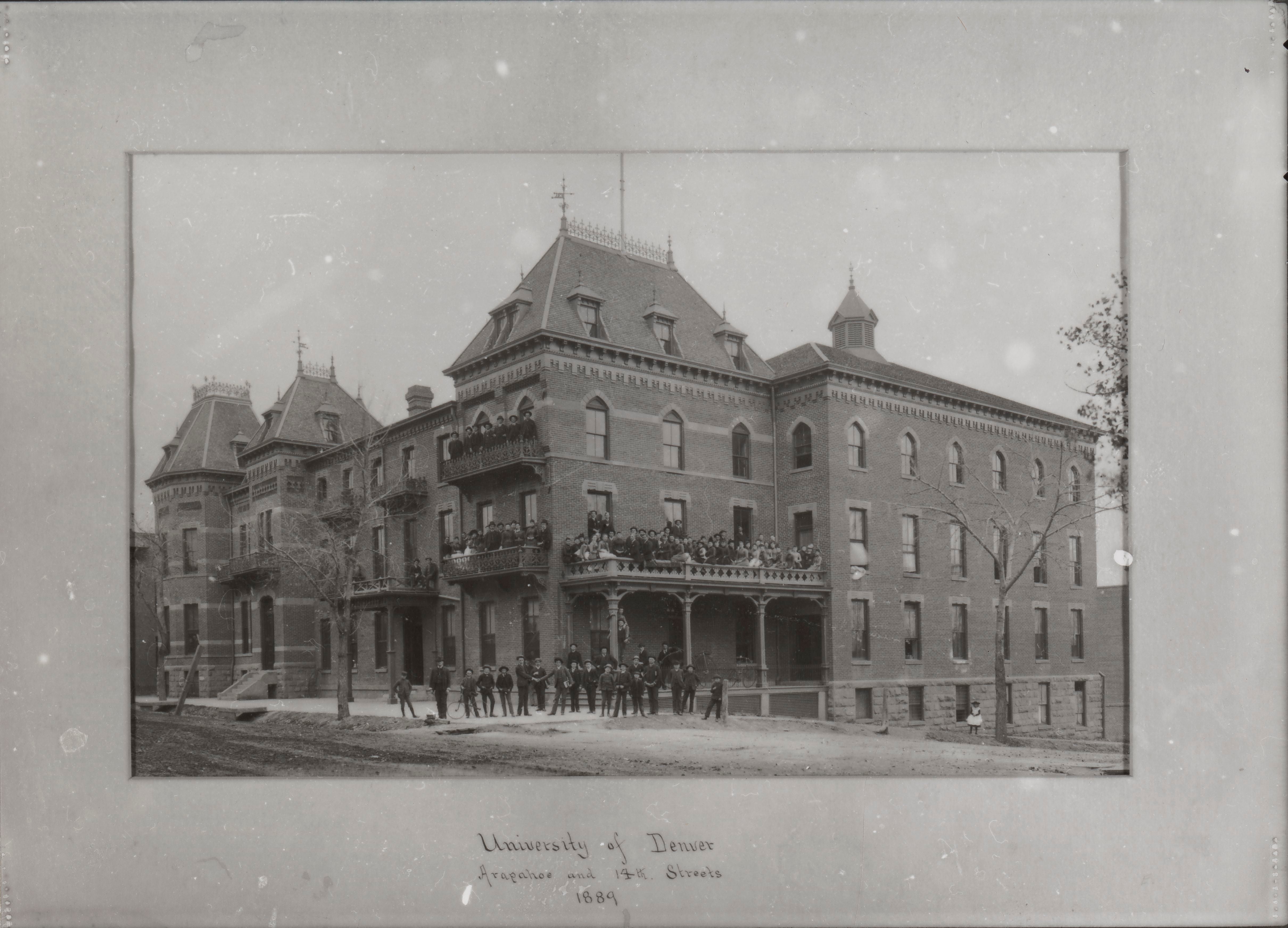 The University of Denver's original campus in downtown Denver