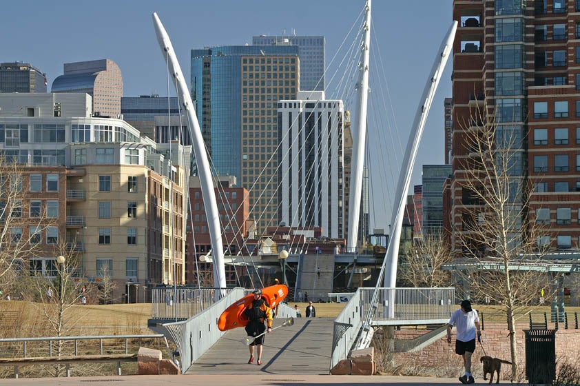 Confluence park in denver