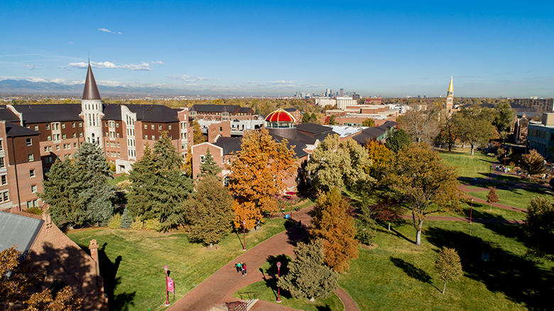 DU Skyline in the Fall