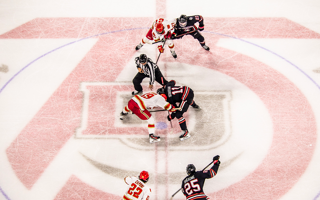 DU faces off against Northeastern