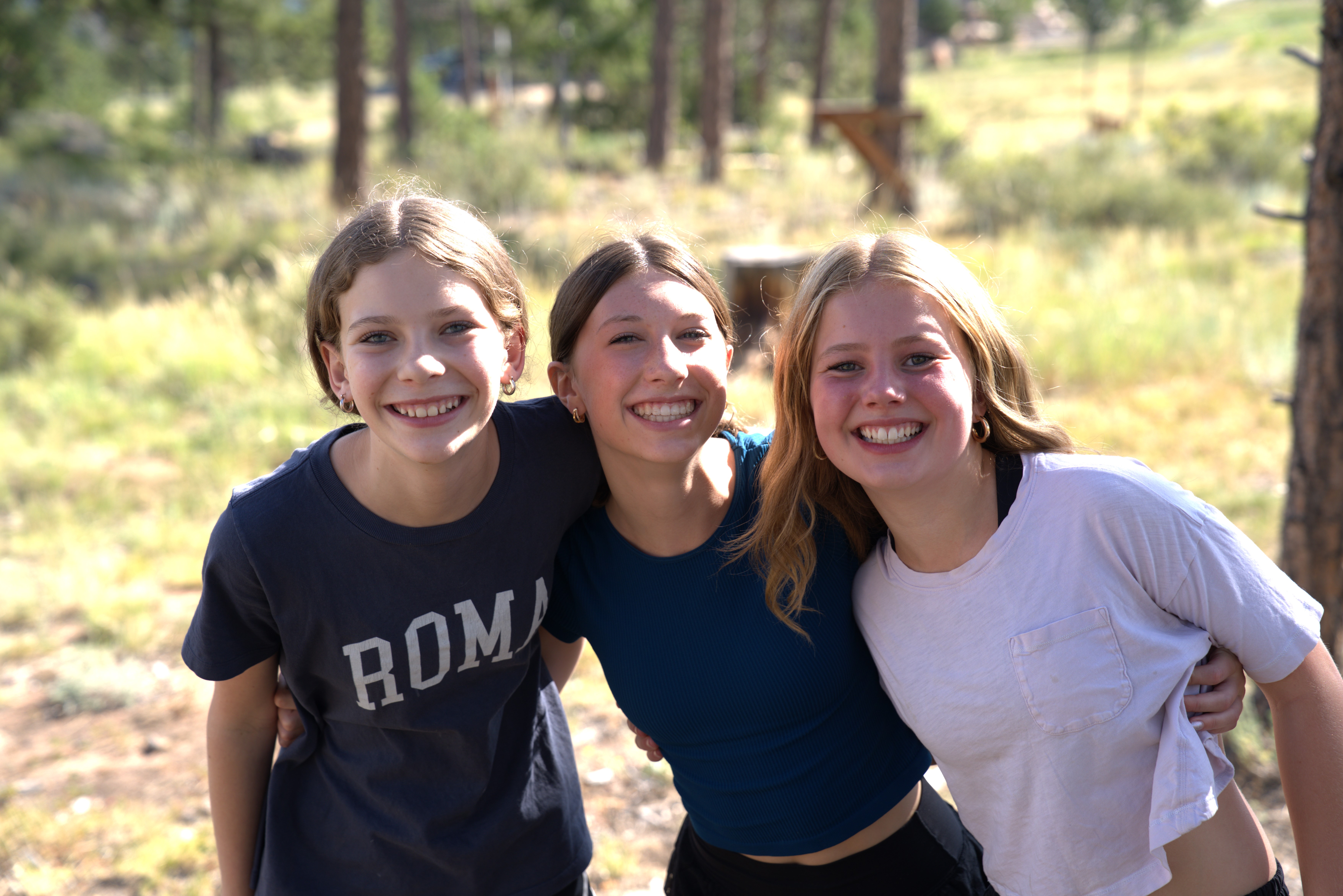 KMC PASS CAMP 6 Girls Smiling