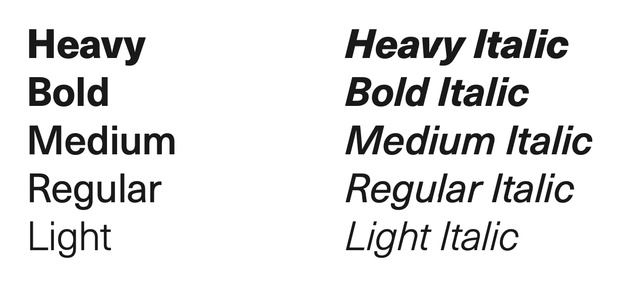 neue haas unica fonts