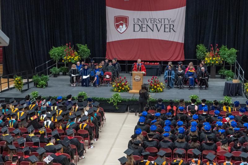 2018 Undergraduate Commencement - Captioned - University of Denver -  MediaSpace