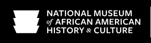 National Museum of African American History and Culture logo: black box with name written