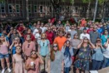 DU Community Experiencing Eclipse