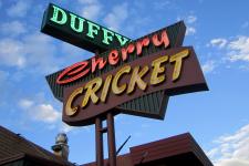 Cherry Cricket sign