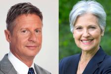 Gary Johnson and Jill Stein