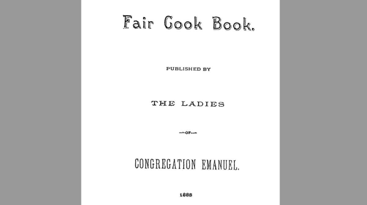 The Fair Cook Book cover