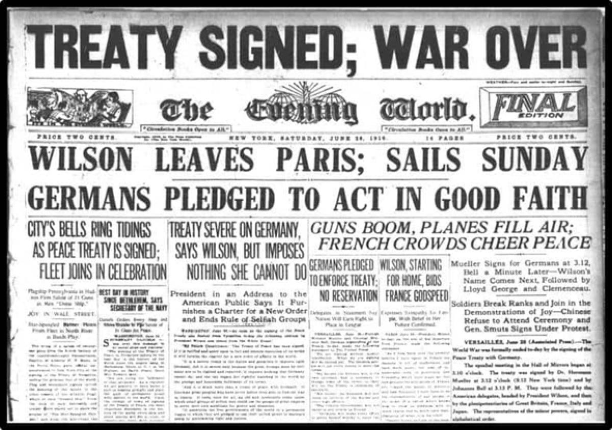 Qanda What Does The Versailles Treaty Teach Us About The Aftermath Of War University Of Denver