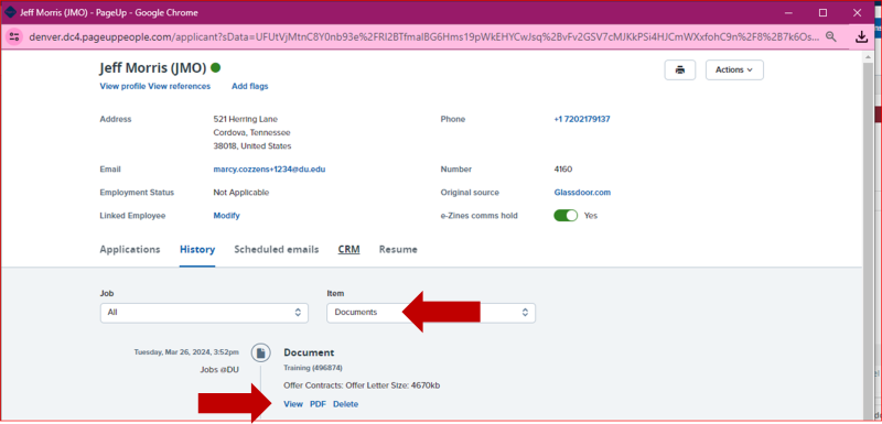 Screenshot of document type Screenshot of document type