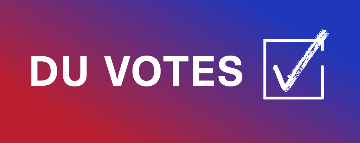 DU Votes graphic