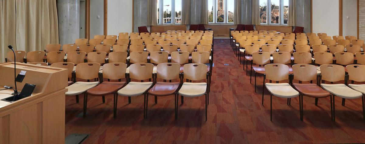 image of theater-style room at DU