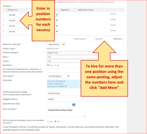 position numbers position numbers
