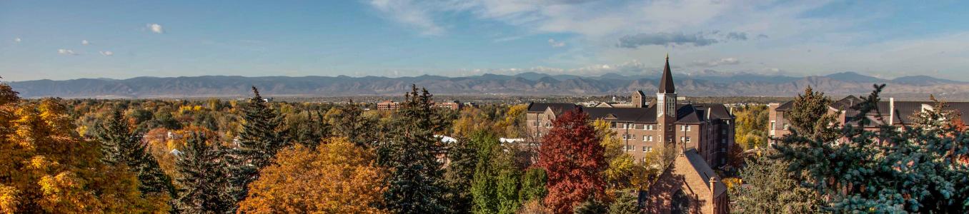 scenic autumn campus